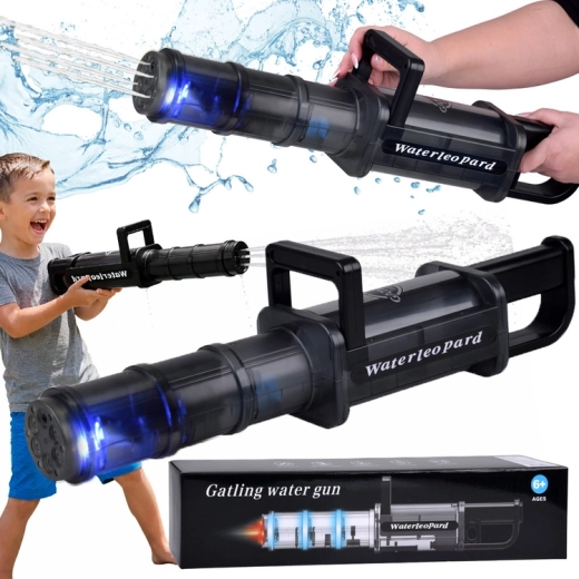 Elektrische waterblaster met LED-verlichting, automatische aanzuiging