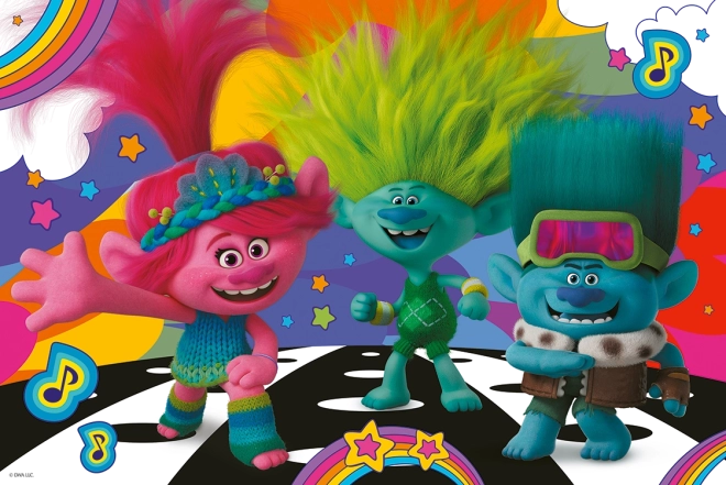 Puzzle TREFL TROLLEN – vrolijke trollen, 100 stukjes