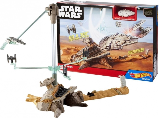 Star Wars-speelset van Hot Wheels met ruimteschepen