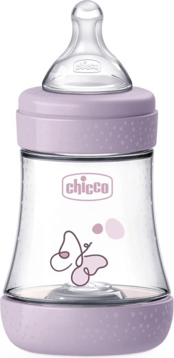 Chicco anti-koliek babyfles Perfect5 150 ml meisje, langzame doorstroming 0m+