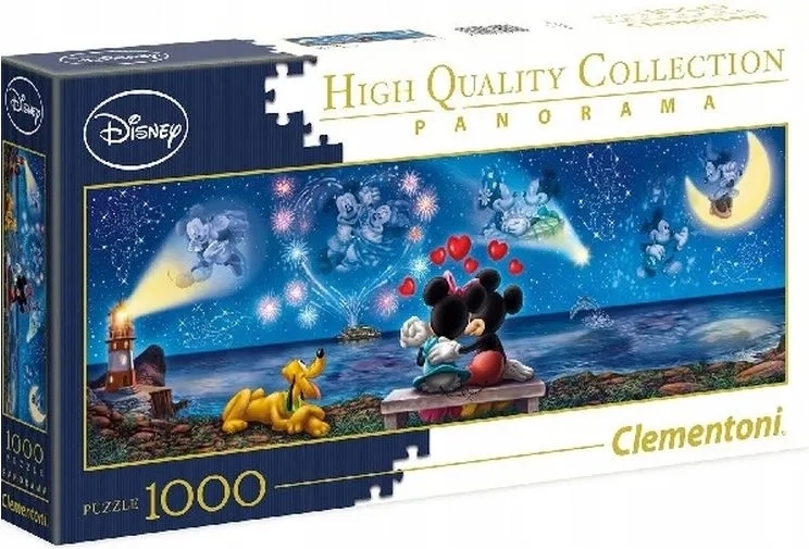 Panoramische puzzel DISNEY MICKEY & MINNIE 1000 stukjes
