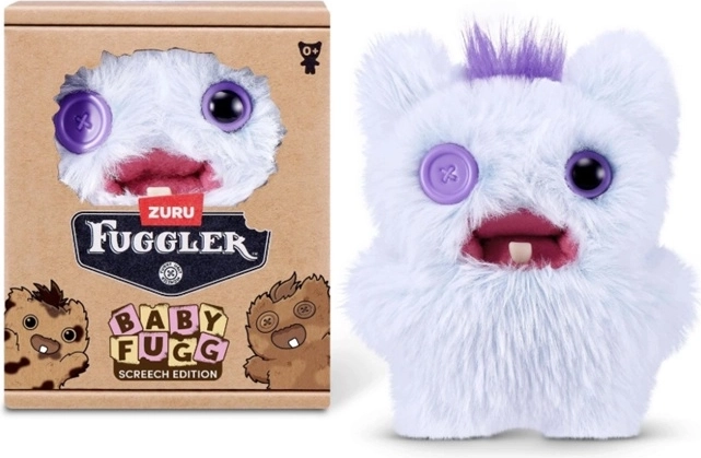 ZURU Fuggler Baby Fugg pluchen knuffel Screech