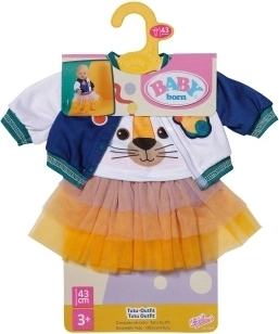 BABY born kleding met tutu voor poppen van 43 cm