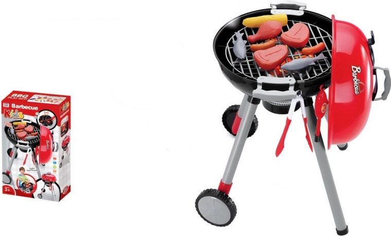 Kindergrill op batterijen met grillset