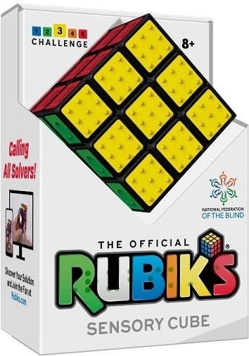 Rubiks Kubus 3x3 Sensorial voor Visueel Gehandicapten