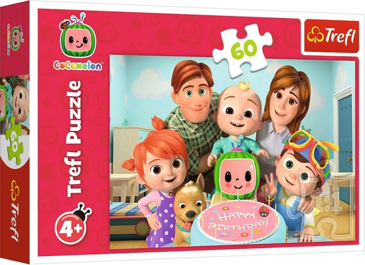 Puzzel 60 stukjes Cocomelon, Geweldige dag