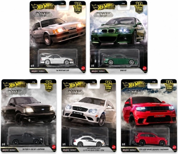 Hot Wheels Premium verzamelautootje Power Trip (mixvariant) - 1 stuk