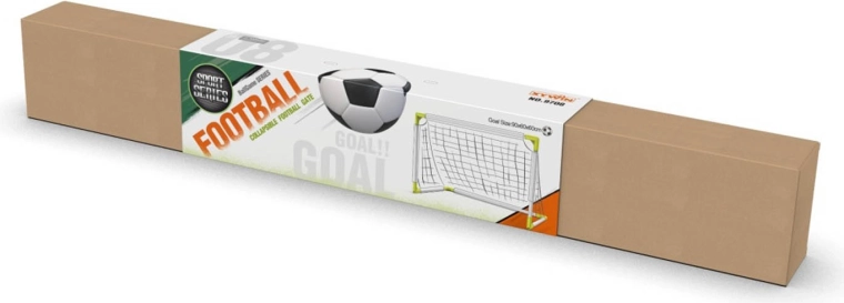 Tuinvoetbaldoel 90 × 60 × 60 cm met net, bal en pomp