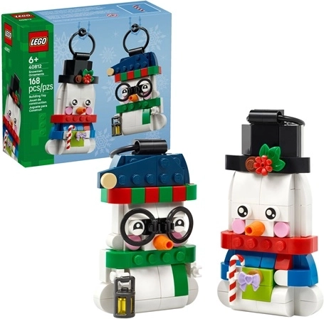 LEGO Iconic sneeuwpop-ornamenten