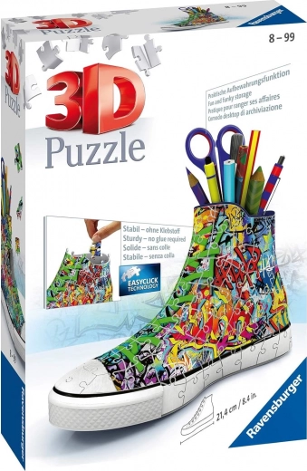 3D-puzzel sneaker graffiti 112 stukjes – RAVENSBURGER