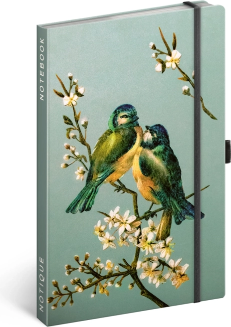 Notique dotted notitieboek Vogels van Kateřina Winterová 13 × 21 cm