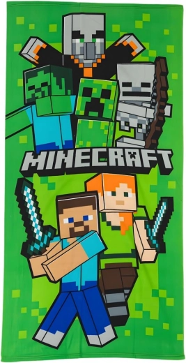Kinderhanddoek Minecraft Swordfight 70 × 140 cm