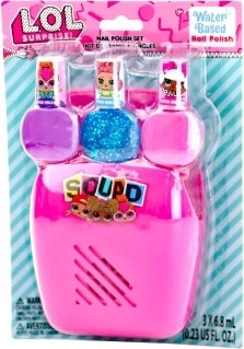 L.O.L. nagelset voor kinderen met batterij-aangedreven föhn