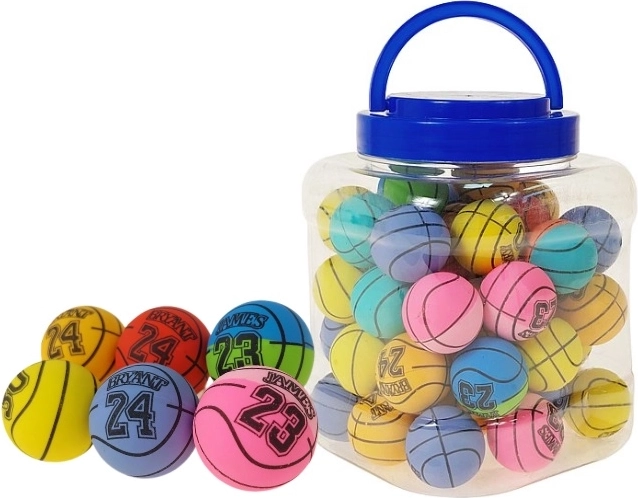 Sportieve rubberen stuiterbal 3 cm