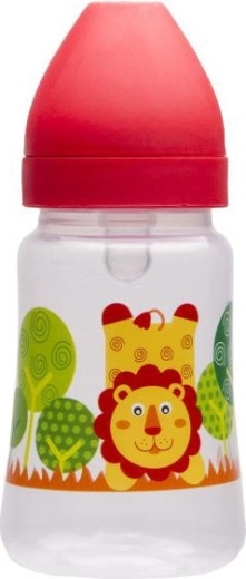 Zuigfles met brede hals Akuku 250 ml rood