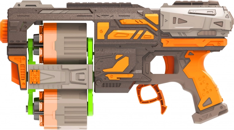 Kinder foamgeweer met 14 pijltjes, 33,5 cm