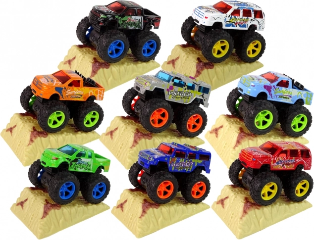 Monster Truck Big Foot rubberen banden ramp