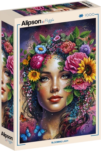 Alipson puzzel Bloeiende dame 1000 stukjes