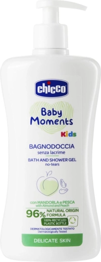 Chicco douchegel Baby Moments Kids 500 ml voor kinderen vanaf 12 maanden