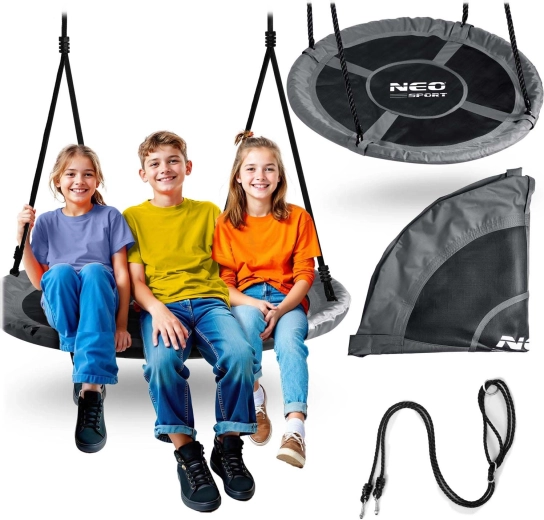 NEO-SPORT Swingo rond nestschommel 110 cm