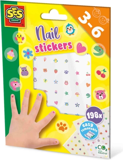 SES Creative nagelstickers 198 stuks