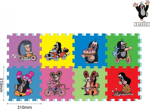 Schuimtapijt MOLLETJE 29 × 29 cm