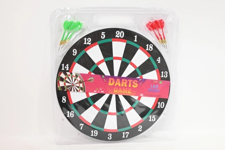 Scherpe pijltjes (steel tip) 17" voor sisal dartbord - 1 stuk