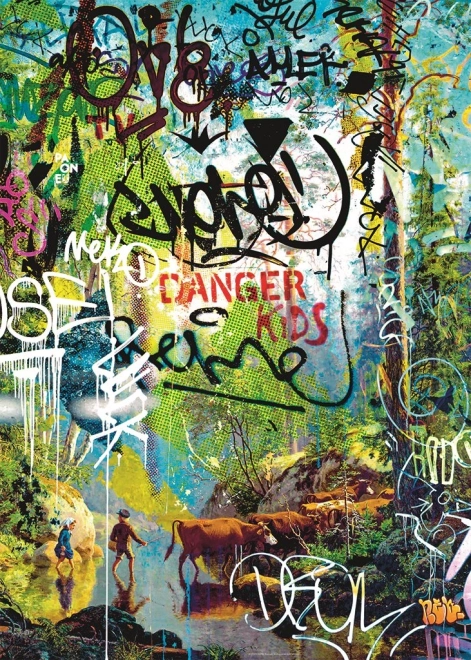 Heye puzzel Rebrush! Gevaarlijke kinderen 1000 stukjes