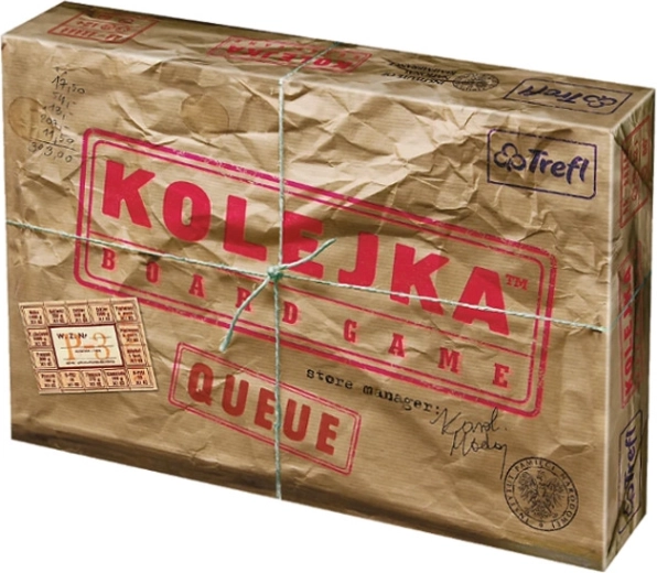 Kolejka – een familiebordspel uit de communistische jaren 80