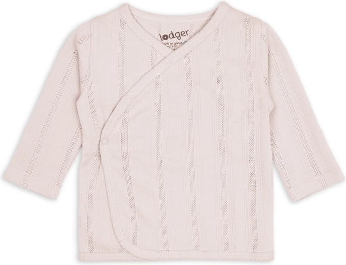 Wikkeljasje Lodger pointelle powder, maat 50