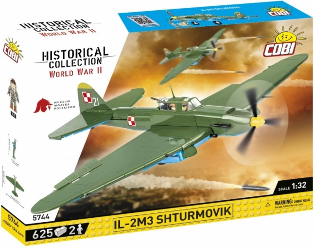Historische Collectie WOI IL-2M3 Shturmovik 625 stenen