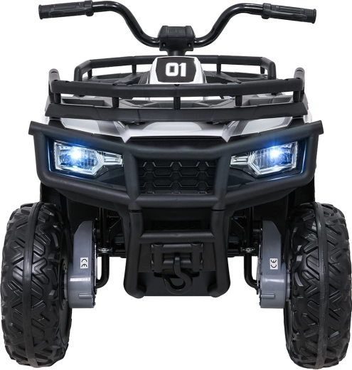 Elektrische kinderquad WOLF 4x4, wit