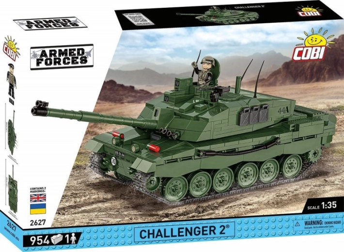 Bouwset tank Challenger 2 (1:35) – 954 onderdelen