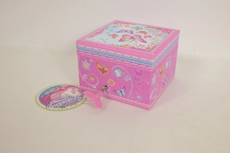 Pecoware klassieke muziekdoos met vlinders