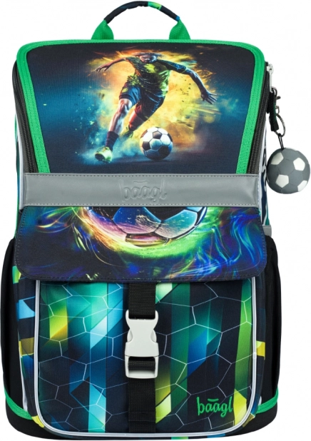 Školní aktovka BAAGL Zippy Voetbalspeler