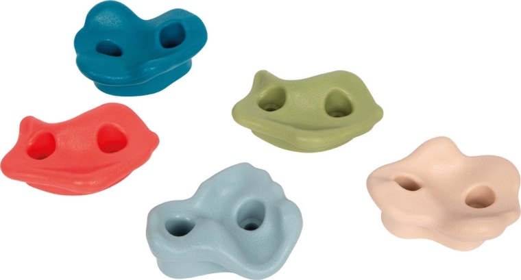 Klimgrepen SMALL FOOT – set van 5 stuks voor kinderwanden