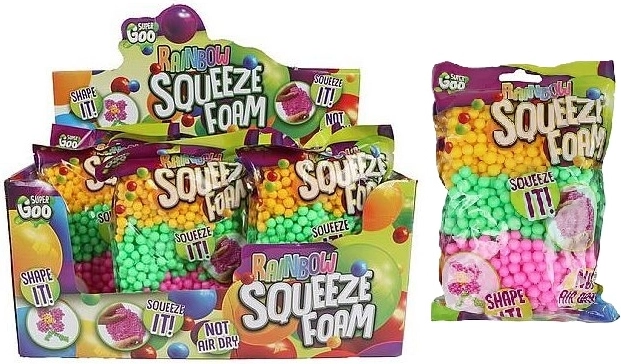 Super Goo schuimige regenboog boetseerklei 33 g