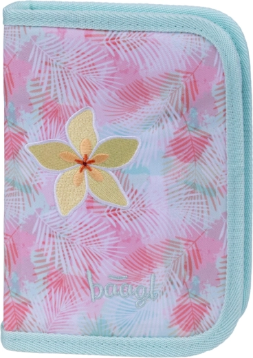 Baagl etui voor school, eenlaagse Sunset van gerecycled materiaal