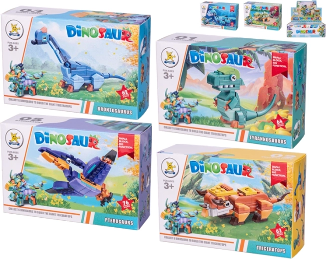 Bouwpakket dinosaurus voor kinderen 3+