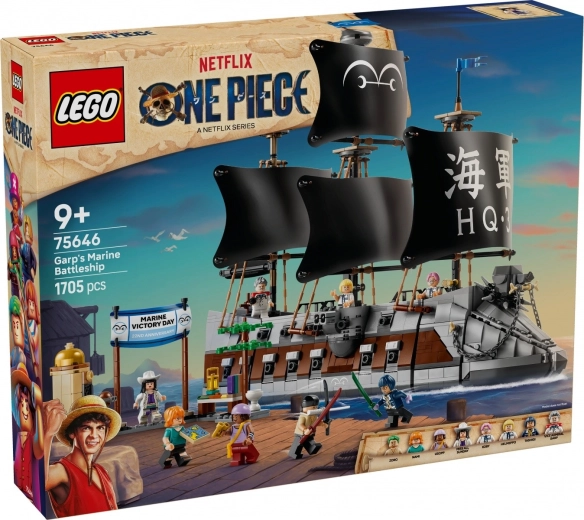 LEGO ONE PIECE Garps schip - 1 stuk