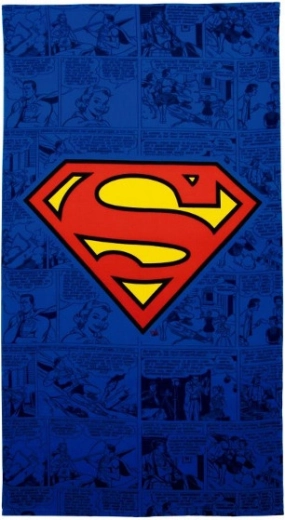 Superman microvezel handdoek 90 × 170 cm