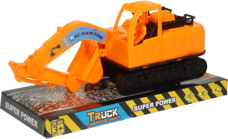 Bouwmachine – rupsgraver voor kinderen