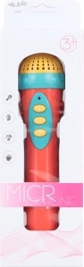 Plastic kinder microfoon met melodieën