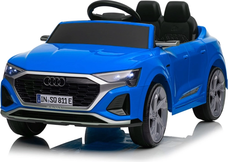 Kinder elektrische auto Audi SQ8 blauw