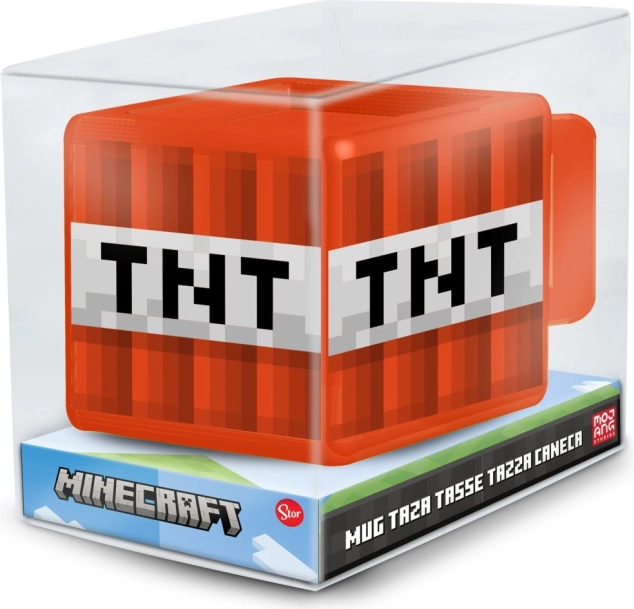 3D mok Minecraft TNT