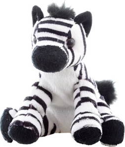 Pluchen zebra 15 cm