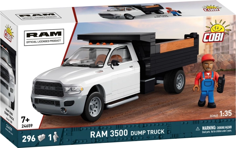 Cobi RAM 3500 kiepwagen 1:35 (296 onderdelen)