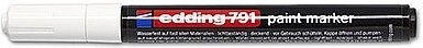 Lakstift wit Edding 791