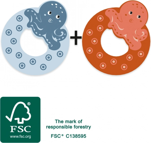 Houten letter O van Small Foot