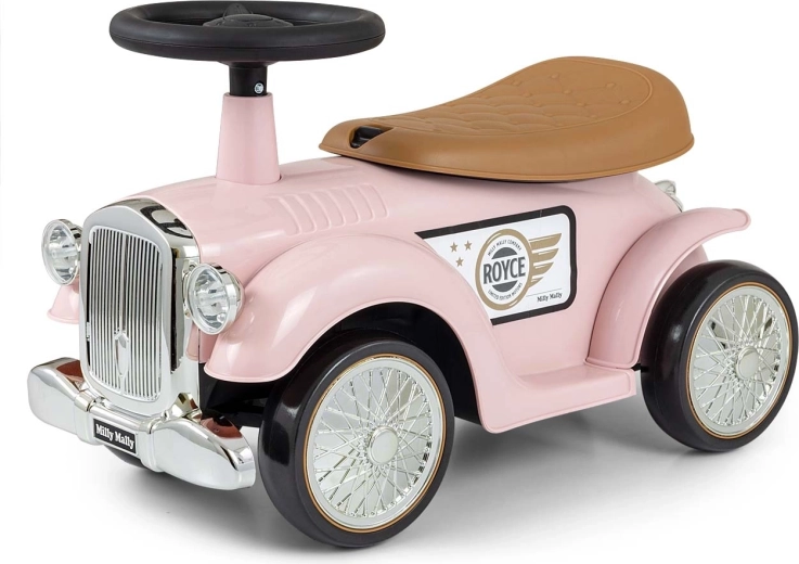 Milly Mally retro loopauto Royce roze